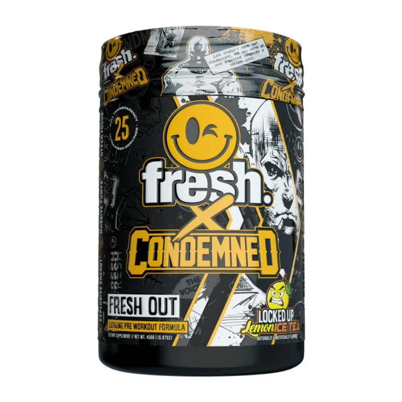 Condemned Labz X Fresh Supps Fresh Out Pre-Workout 25 Servings 1 Condemned Labz X Fresh Supps Fresh Out Pre-Workout 25 Servings