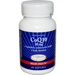 Enzymatic Therapy Co Q10 30mg 60 Softgels