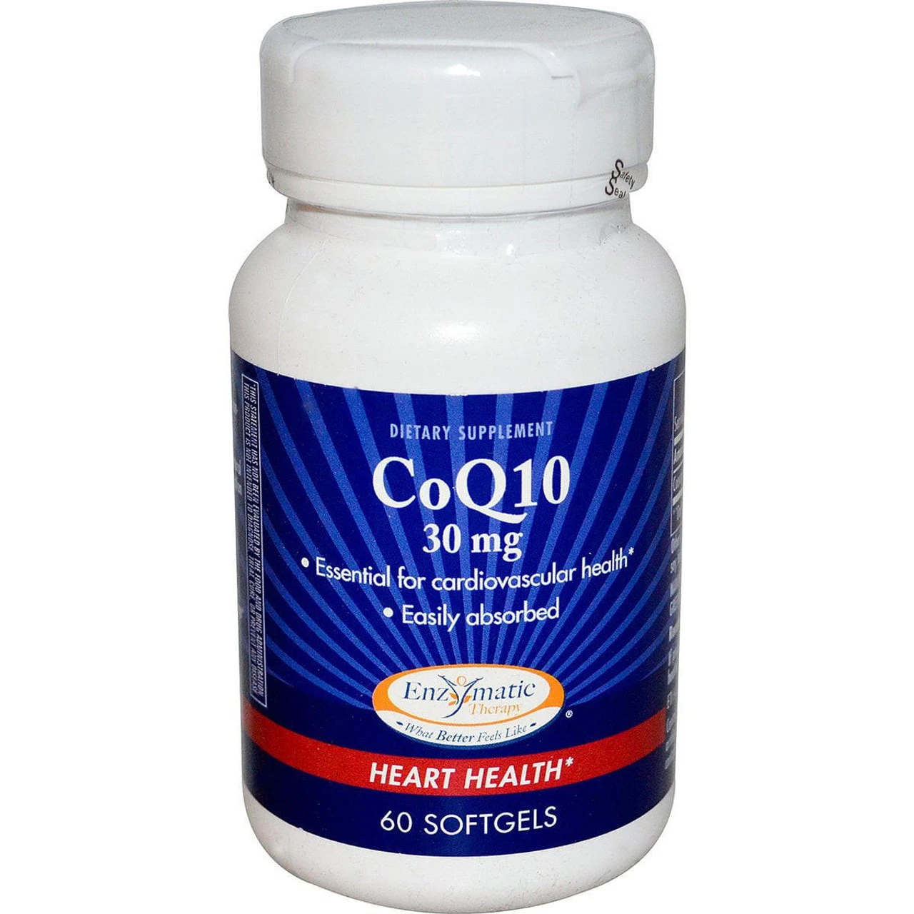 Enzymatic Therapy Co Q10 30mg 60 Softgels 1 Enzymatic Therapy Co Q10 30mg 60 Softgels