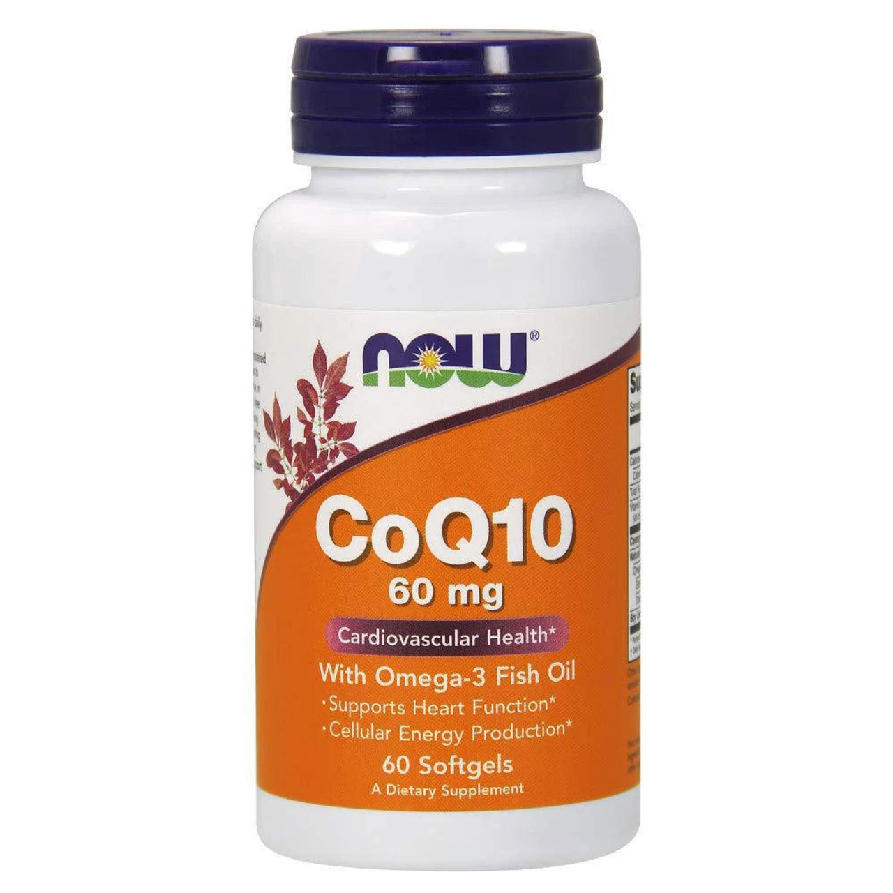 Now Foods CoQ10 60mg 60 Softgels 1 Now Foods CoQ10 60mg 60 Softgels