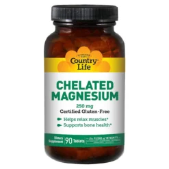 Country Life Chelated Magnesium 250mg 90 Tablets