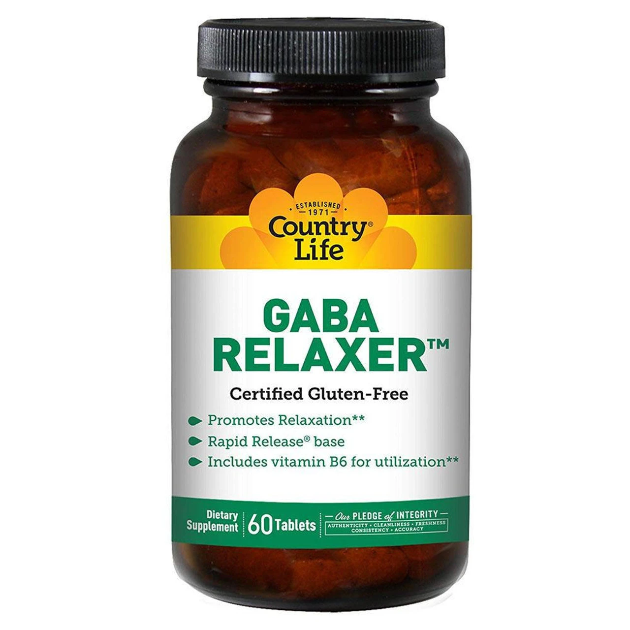 Country Life GABA Relaxer 60T 1 Country Life GABA Relaxer 60T