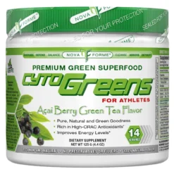 Allmax CytoGreens For Athletes Acai Berry Green Tea 14 Servings