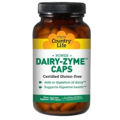 Country Life Dairy-Zyme Caps 50 Capsules
