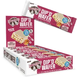 Lenny & Larry's Wafer Bars 12/Box 6 Lenny & Larry's Wafer Bars 12/Box -Now Foods Store dipd wafer maple french toast 56338.1715895439