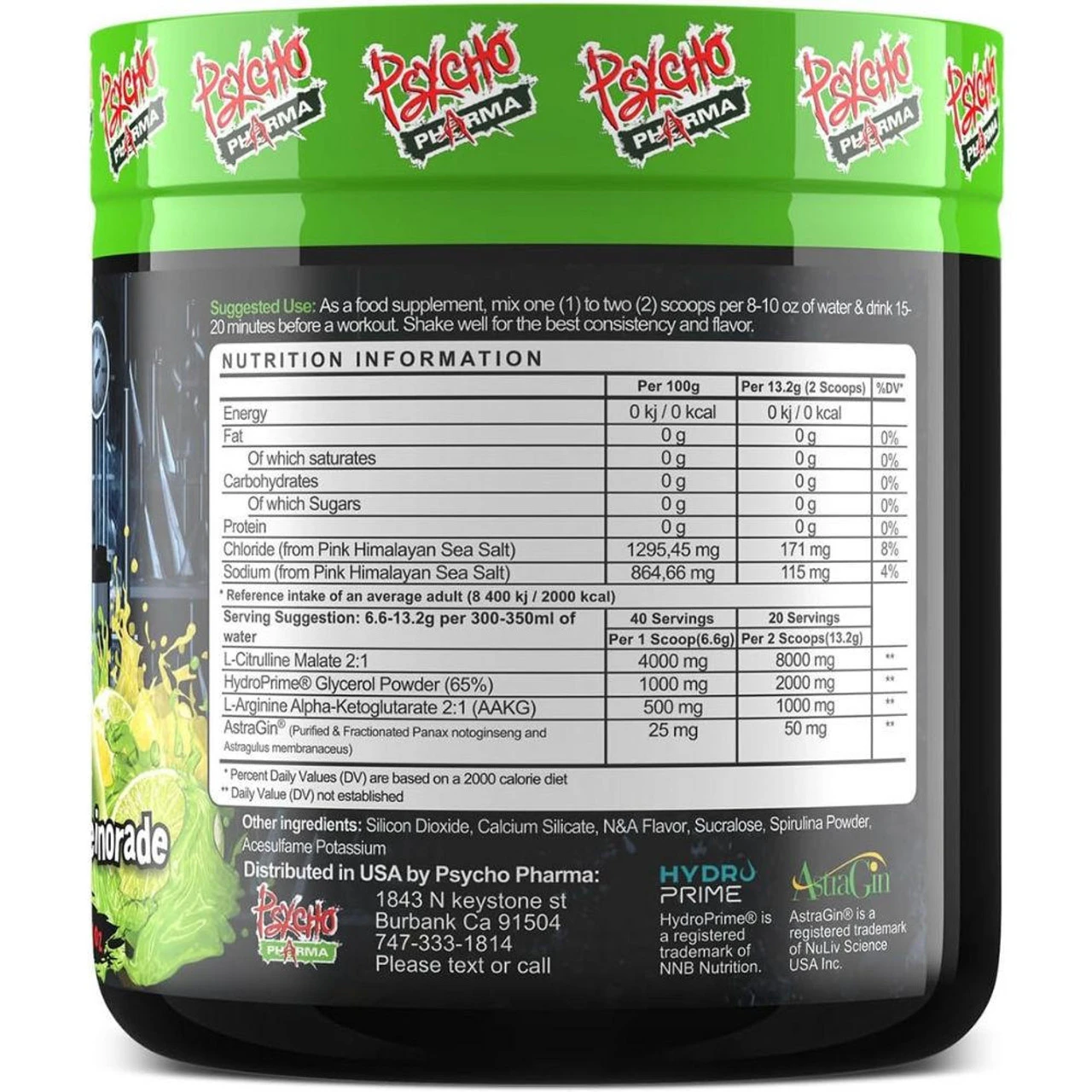 Psycho Pharma Edge Pump 264 Grams 2 Psycho Pharma Edge Pump 264 Grams - Image 2