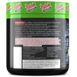 Psycho Pharma Edge Pump 264 Grams 10 Psycho Pharma Edge Pump 264 Grams -Now Foods Store edge pump side 45488.1707762386