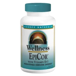 Source Naturals EpiCor With Vitamin D-3 500mg 120 Capsules