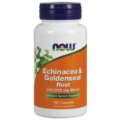 Now Foods Echinacea & Goldenseal Root 100 Capsules