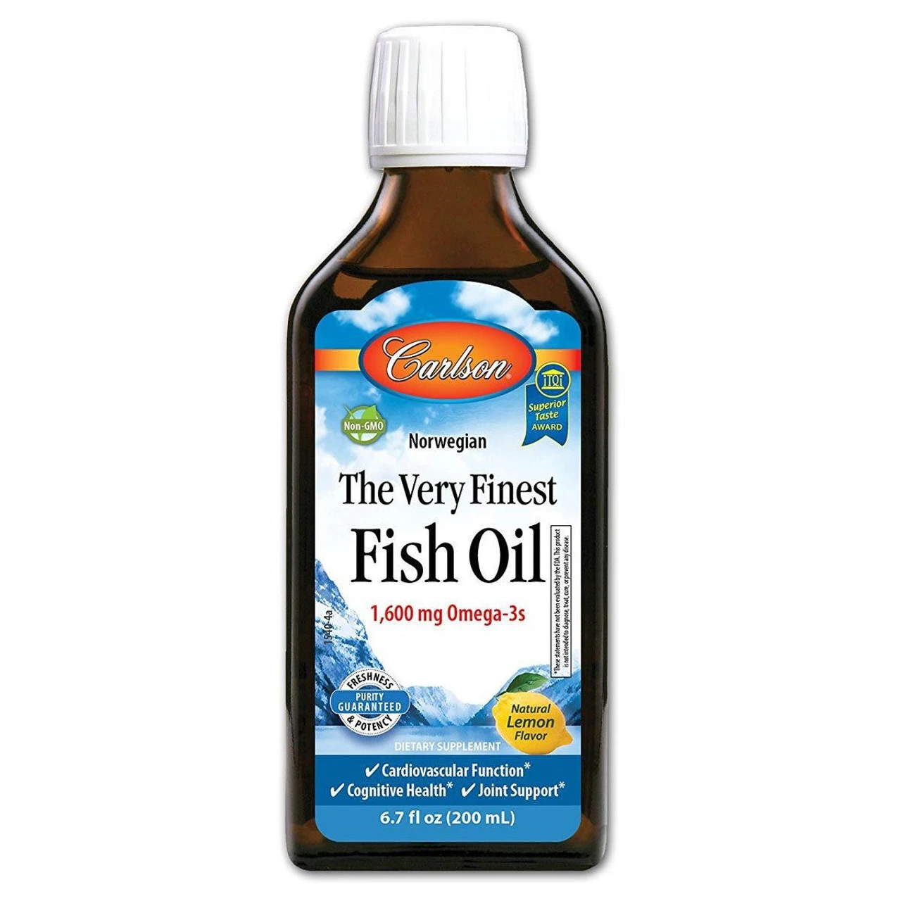 Carlson Finest Fish Oil Liquid Omega 3 Lemon Flavor 200mL 1 Carlson Finest Fish Oil Liquid Omega 3 Lemon Flavor 200mL