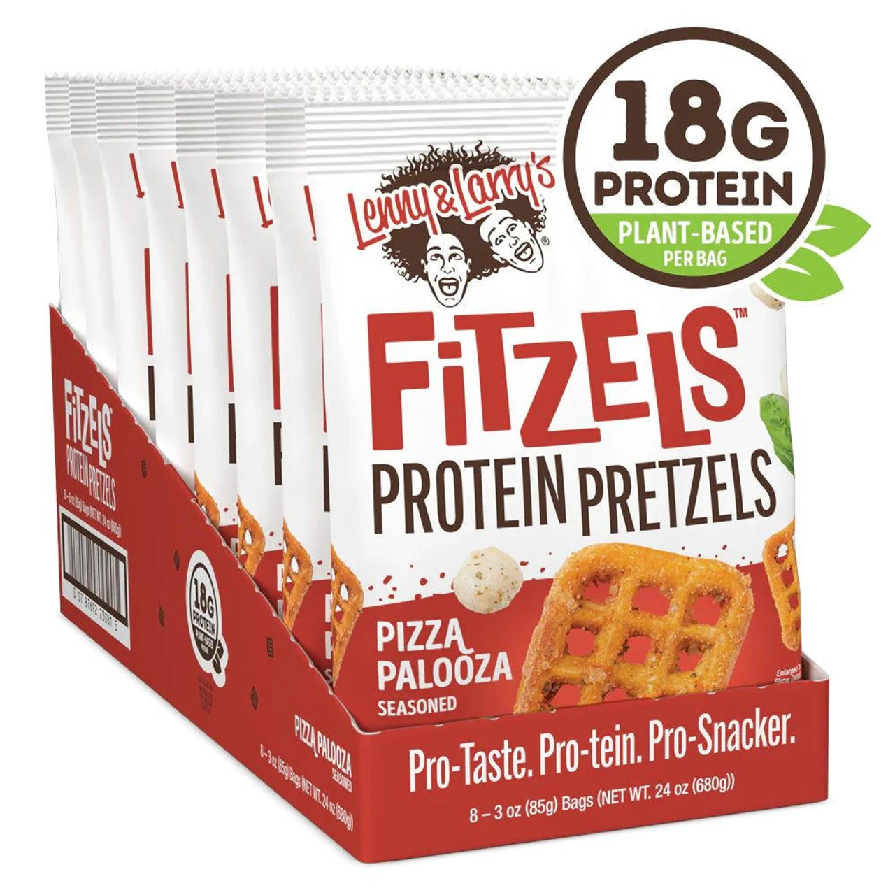 Lenny & Larry's Fitzels Pretzels 8/Box 2 Lenny & Larry's Fitzels Pretzels 8/Box - Image 2