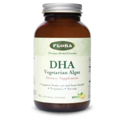 Flora DHA Vegetarian Algae 60 Softgels