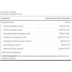 Flora Immediate Support Digestive Enzymes 90 Capsules -Now Foods Store flora immediate support ingredients 90ct new 55903.1740115102