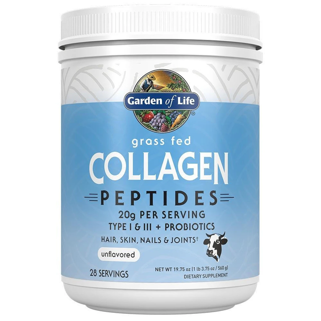 Garden Of Life Grass Fed Collagen Powder 560g 1 Garden Of Life Grass Fed Collagen Powder 560g