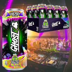 Ghost Energy Drink 12/case -Now Foods Store ghost electric lime lifestyle new 08914.1719357322
