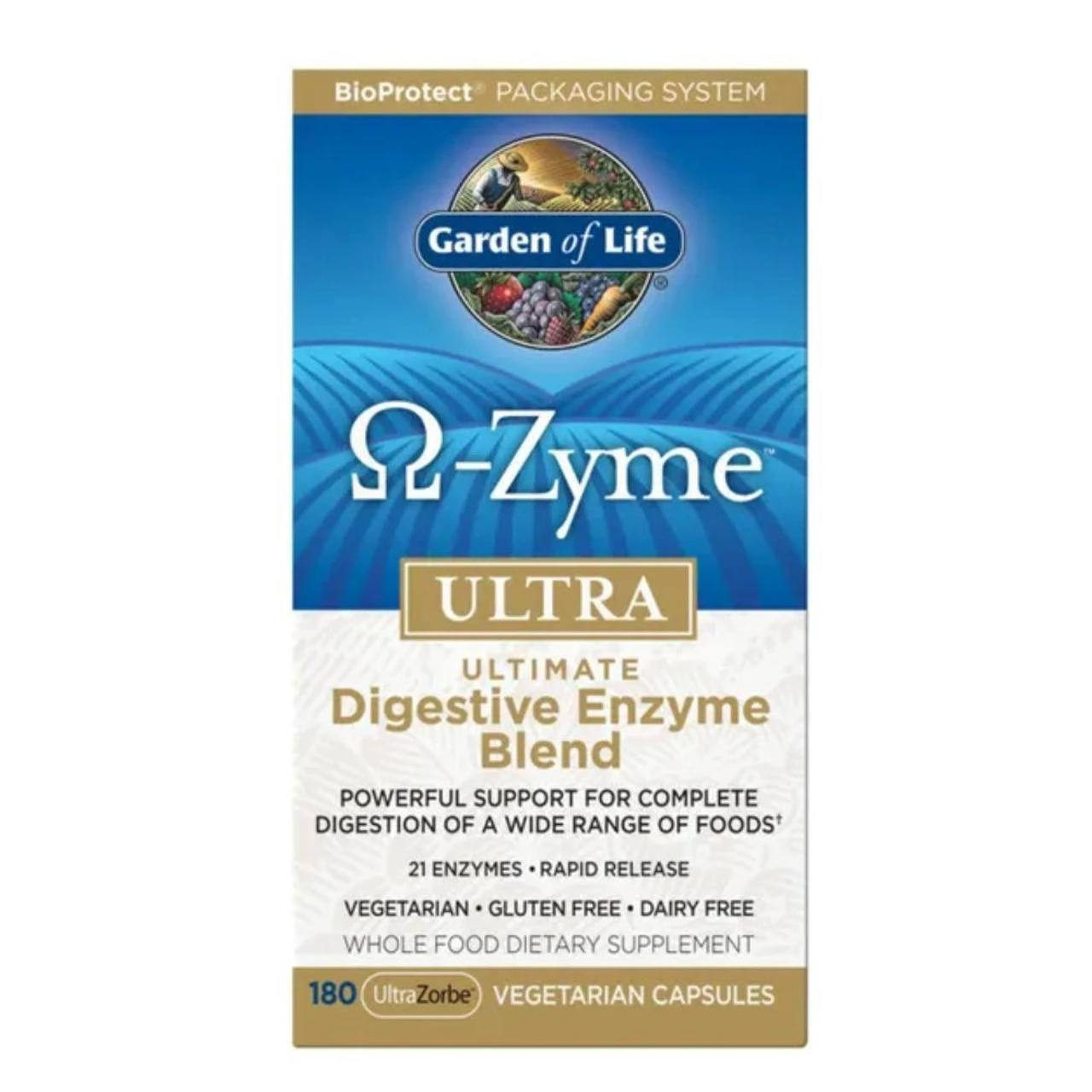 Garden Of Life Omega-Zyme 180 Caplets 1 Garden Of Life Omega-Zyme 180 Caplets