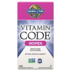 Garden Of Life Vitamin Code Women's Formula 240 Vege Caps