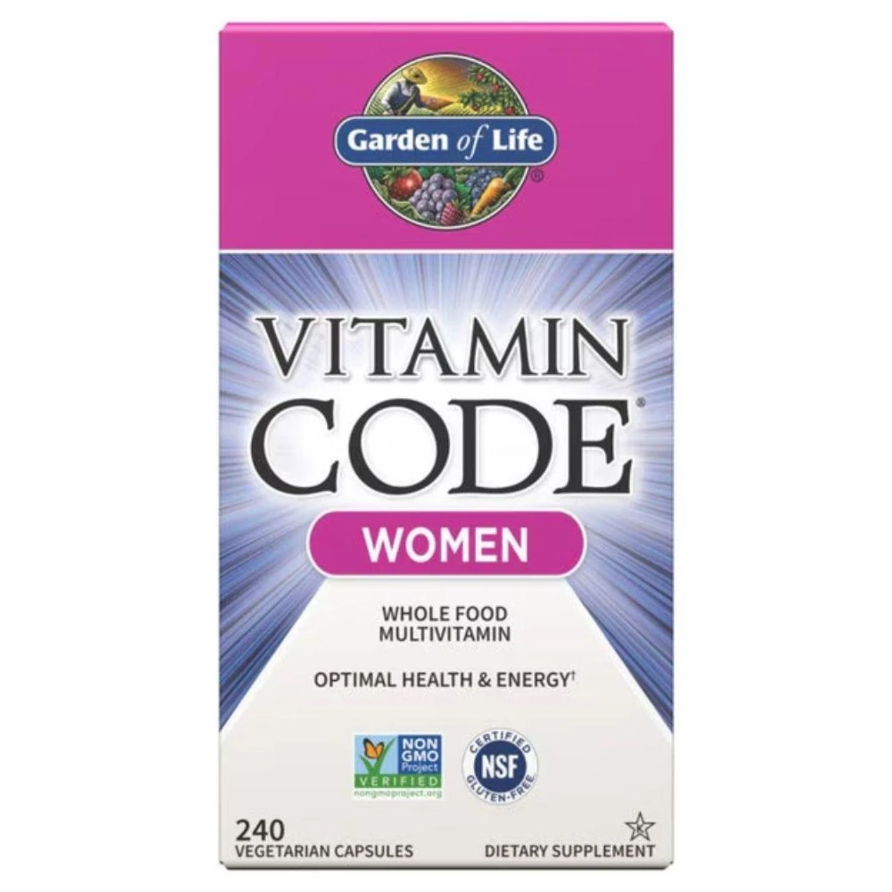Garden Of Life Vitamin Code Women's Formula 240 Vege Caps 1 Garden Of Life Vitamin Code Women's Formula 240 Vege Caps