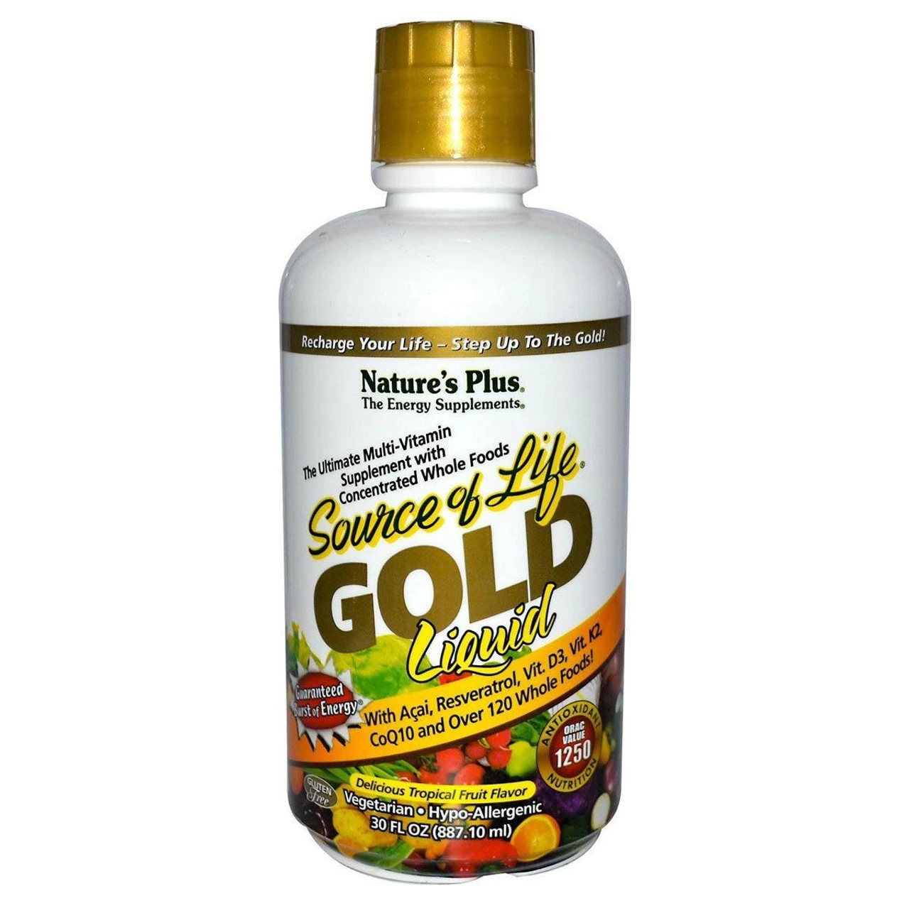 Nature's Plus Source Of Life Gold Liquid Delicious Tropical Fruit Flavor 30 Fl Oz 1 Nature's Plus Source Of Life Gold Liquid Delicious Tropical Fruit Flavor 30 Fl Oz
