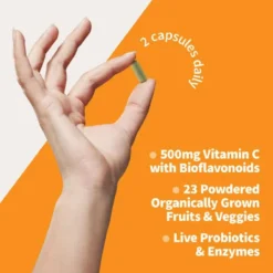 Garden Of Life Vitamin Code Raw Vitamin C 120 Vege Caps -Now Foods Store gold vitc lifestyle 2 52386.1710011060