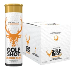 Bucked Up Golf Buck Shots 12 Pack -Now Foods Store golf shot orange slice 13344.1719269424