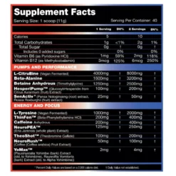 Performax Labs Hypermax Grand Pre Max 40 Servings -Now Foods Store grand pre ingredients 07208.1741556315