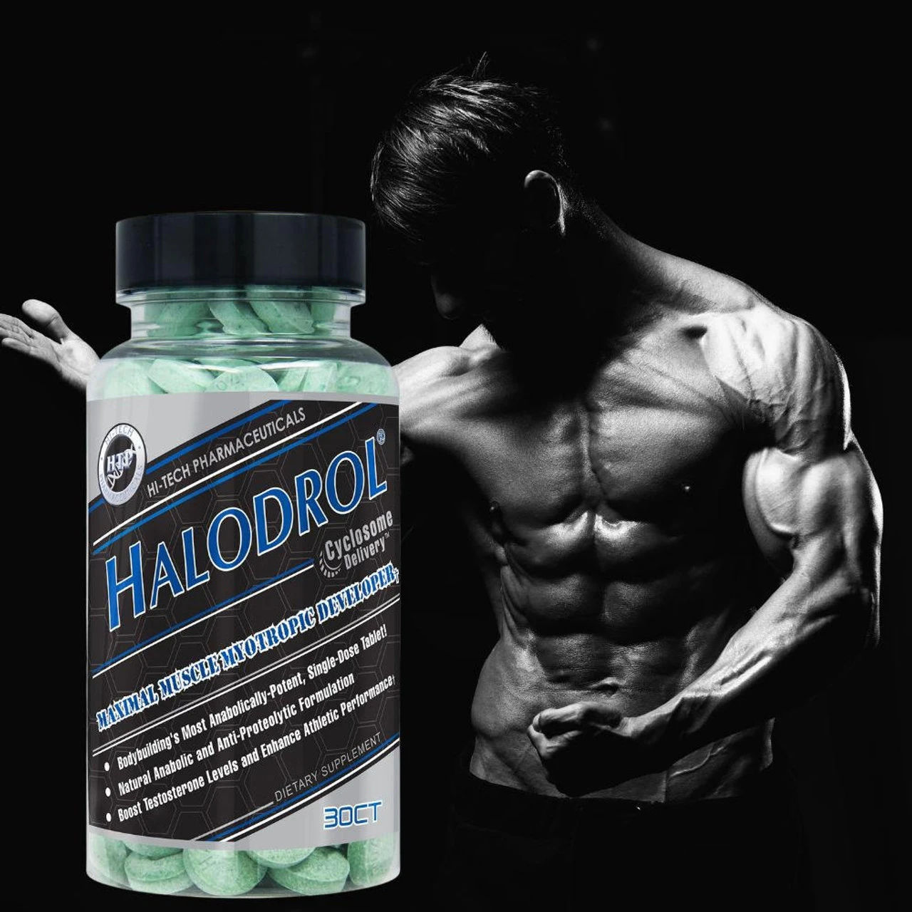 Hi-Tech Pharmaceuticals Halodrol 30 Tabs 2 Hi-Tech Pharmaceuticals Halodrol 30 Tabs - Image 2