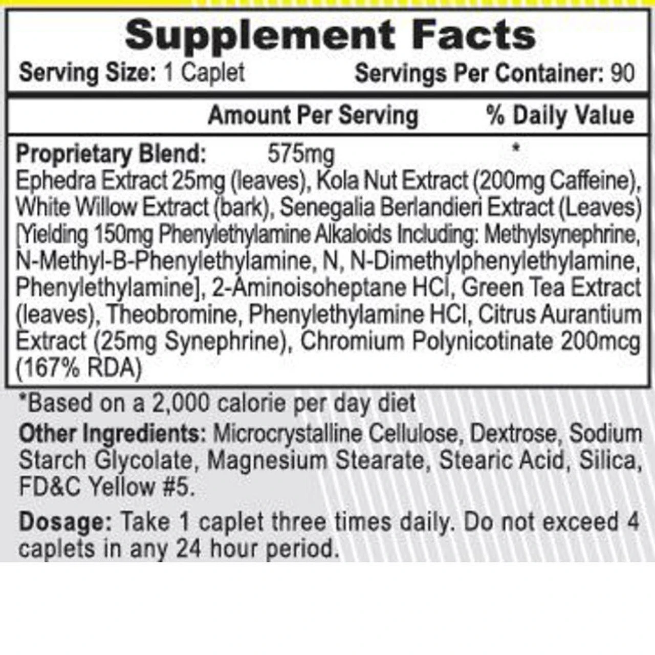 Hi-Tech Pharmaceuticals ECA Xtreme 90 Tabs 2 Hi-Tech Pharmaceuticals ECA Xtreme 90 Tabs - Image 2