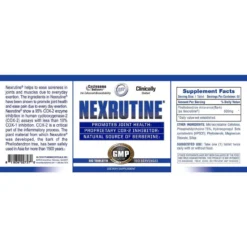 Hi-Tech Pharmaceuticals Nexrutine 60 Tablets 8 Hi-Tech Pharmaceuticals Nexrutine 60 Tablets -Now Foods Store hi tech pharmaceuticals nexrutine label ingredients 48049.1707416607