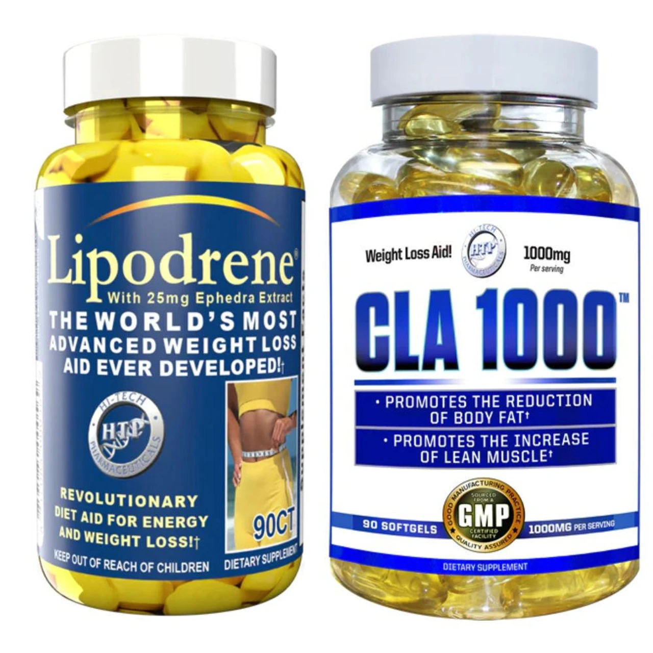 Hi-Tech Lipodrene CLA Stack 1 Hi-Tech Lipodrene CLA Stack