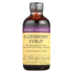 Honey Gardens Elderberry Syrup 4oz