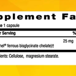 Country Life Easy Iron 25mg 90 Capsules -Now Foods Store iron facts 25230.1704739363