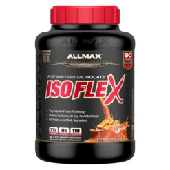 Allmax Nutrition IsoFlex Protein Isolate 5 Lbs -Now Foods Store isoflex 5lbs caramel macchiato 18619.1707417194