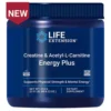 Life Extension Creatine & Acetyl-L-Carnitine Energy Plus 30 Servings