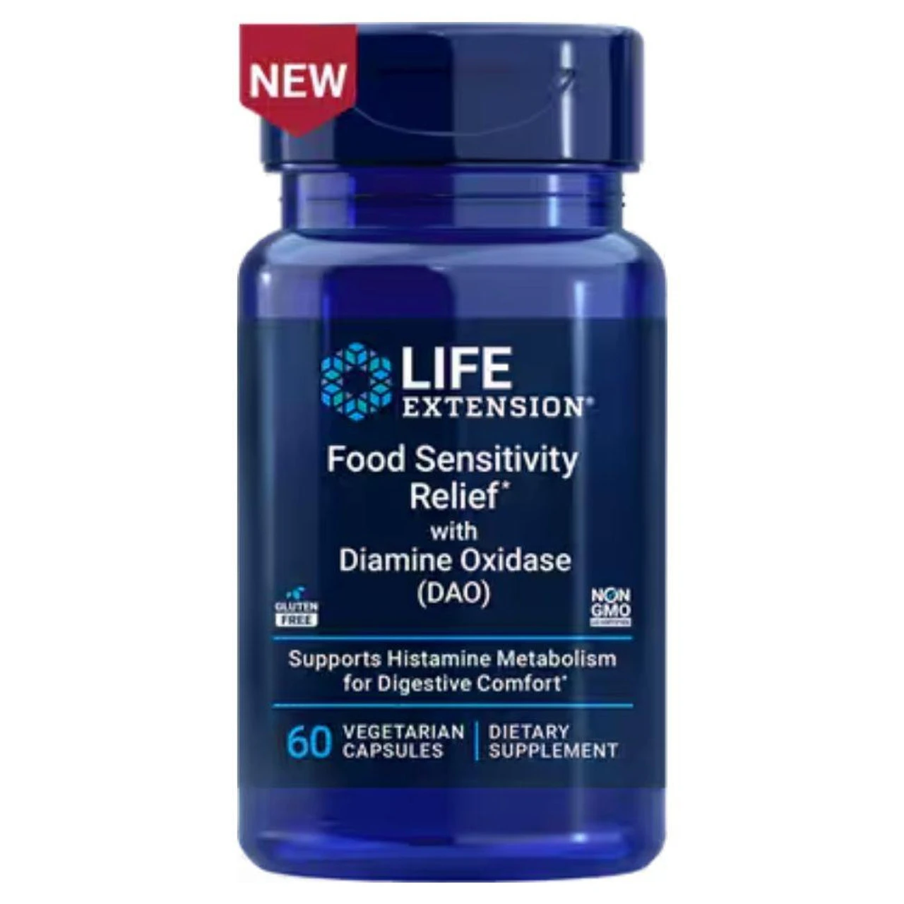 Life Extension Food Sensitivity Relief With Diamine Oxidase 60 Capsules 1 Life Extension Food Sensitivity Relief With Diamine Oxidase 60 Capsules