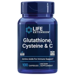 Life Extension Glutathione, Cysteine & C 100 Capsules
