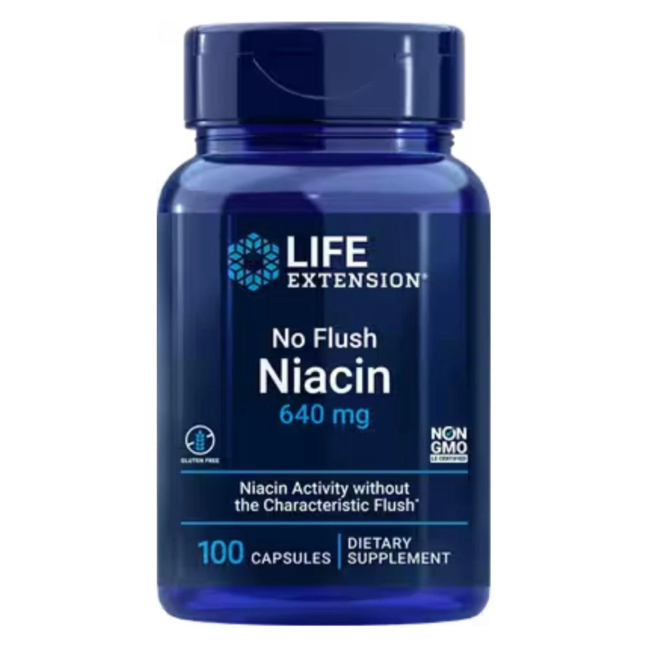 Life Extension No Flush Niacin 640 Mg 100 Caps 1 Life Extension No Flush Niacin 640 Mg 100 Caps