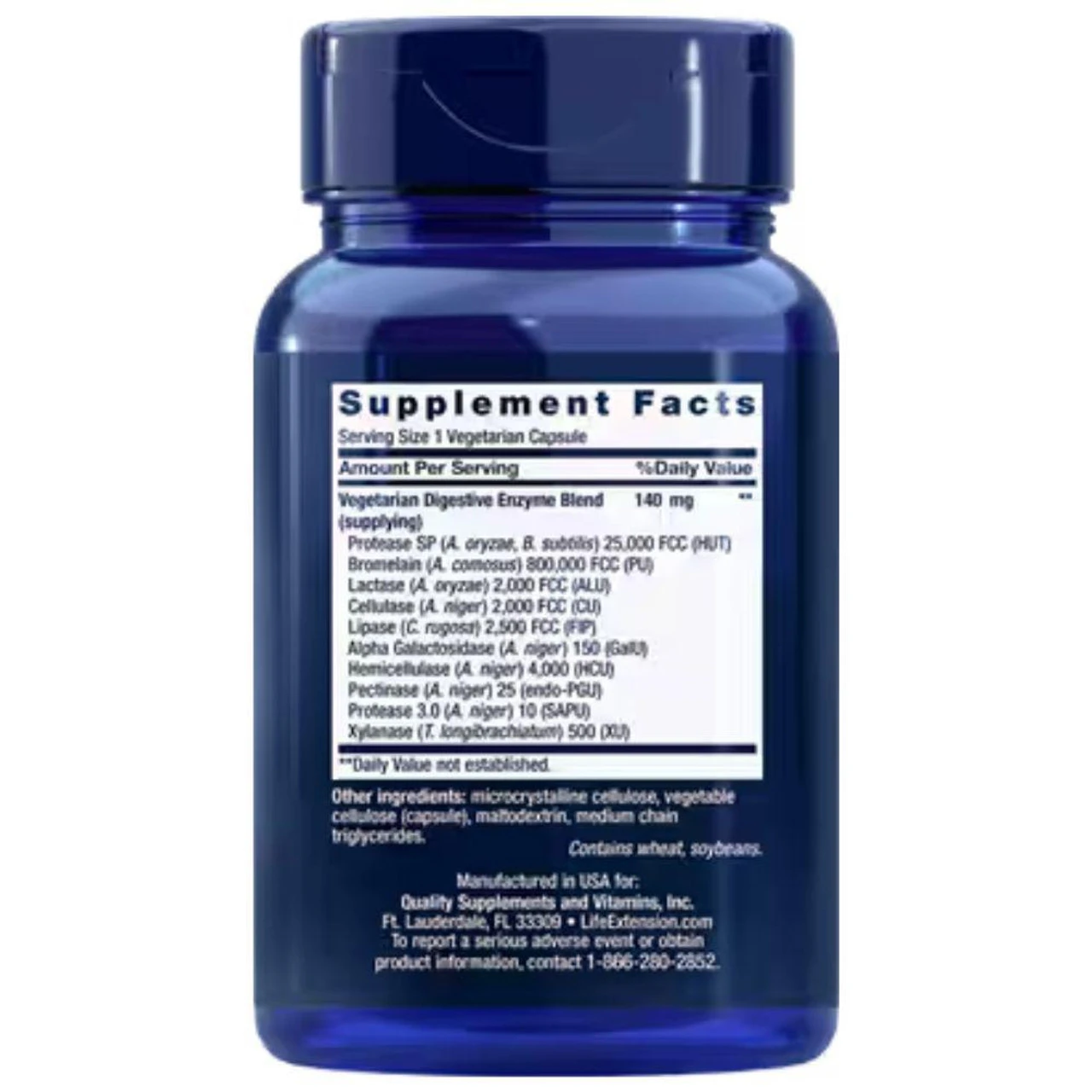 Life Extension Enhanced Super Digestive Enzymes 60 Capsules 2 Life Extension Enhanced Super Digestive Enzymes 60 Capsules - Image 2