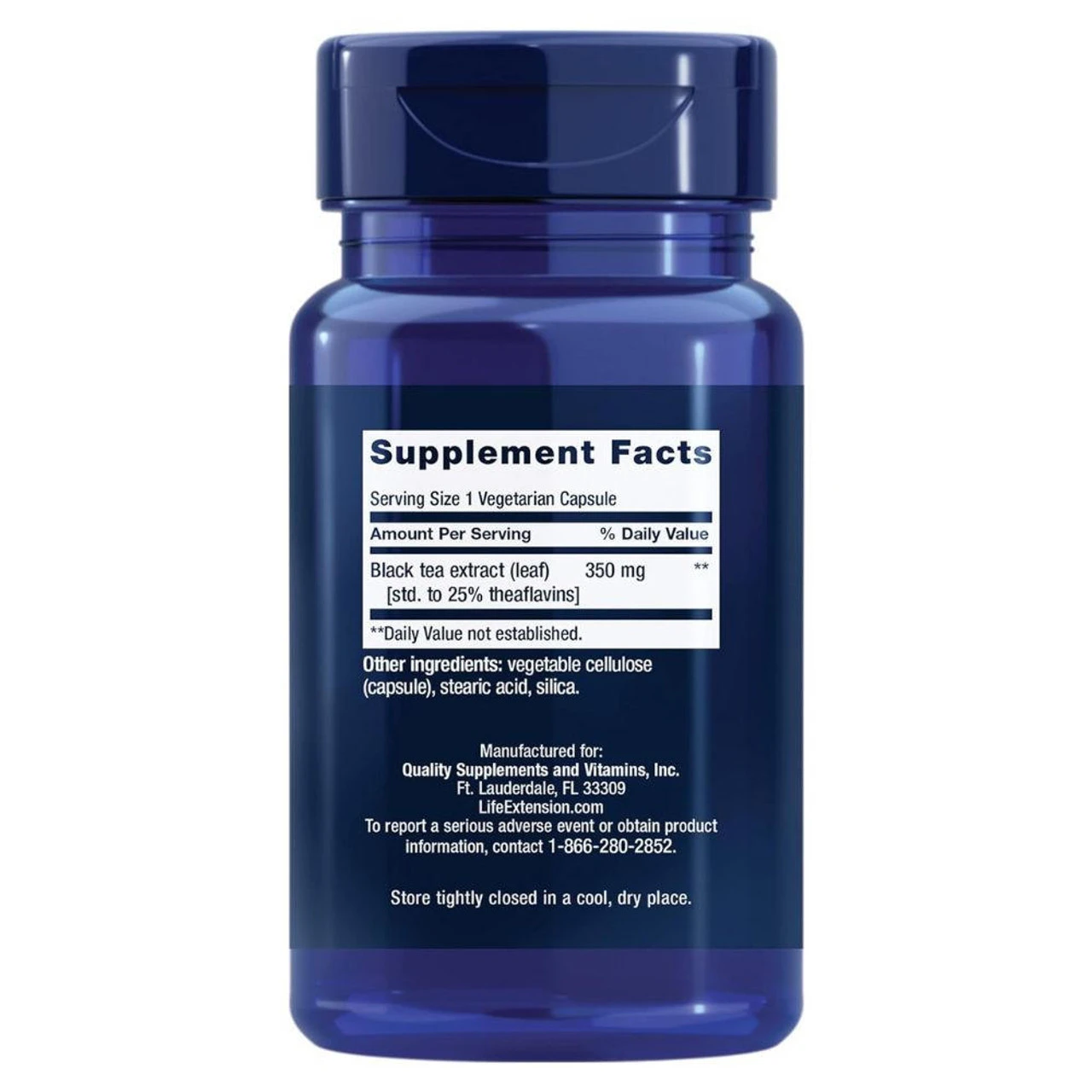 Life Extension Theaflavin 30 Capsules 2 Life Extension Theaflavin 30 Capsules - Image 2