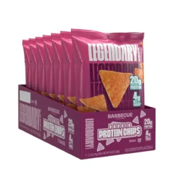 Legendary Popped Protein Chips 7/Box -Now Foods Store legendary chips bbq 87786.1707417657