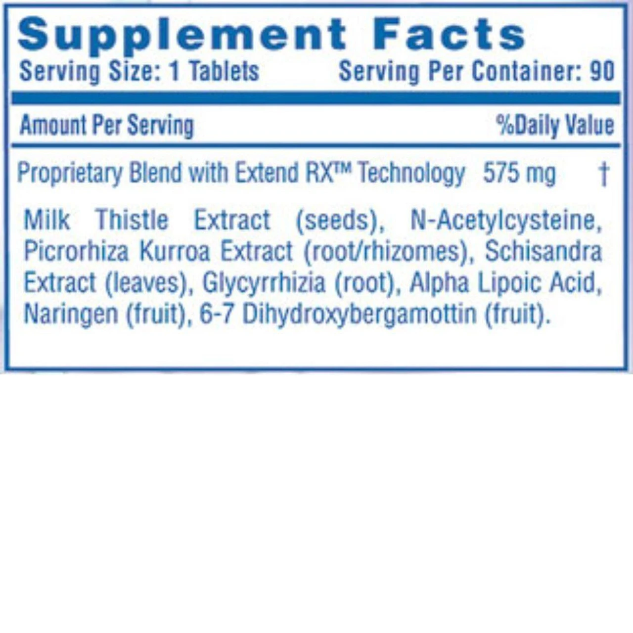 Hi-Tech Pharmaceuticals Liver-Rx 90 Tabs 2 Hi-Tech Pharmaceuticals Liver-Rx 90 Tabs - Image 2