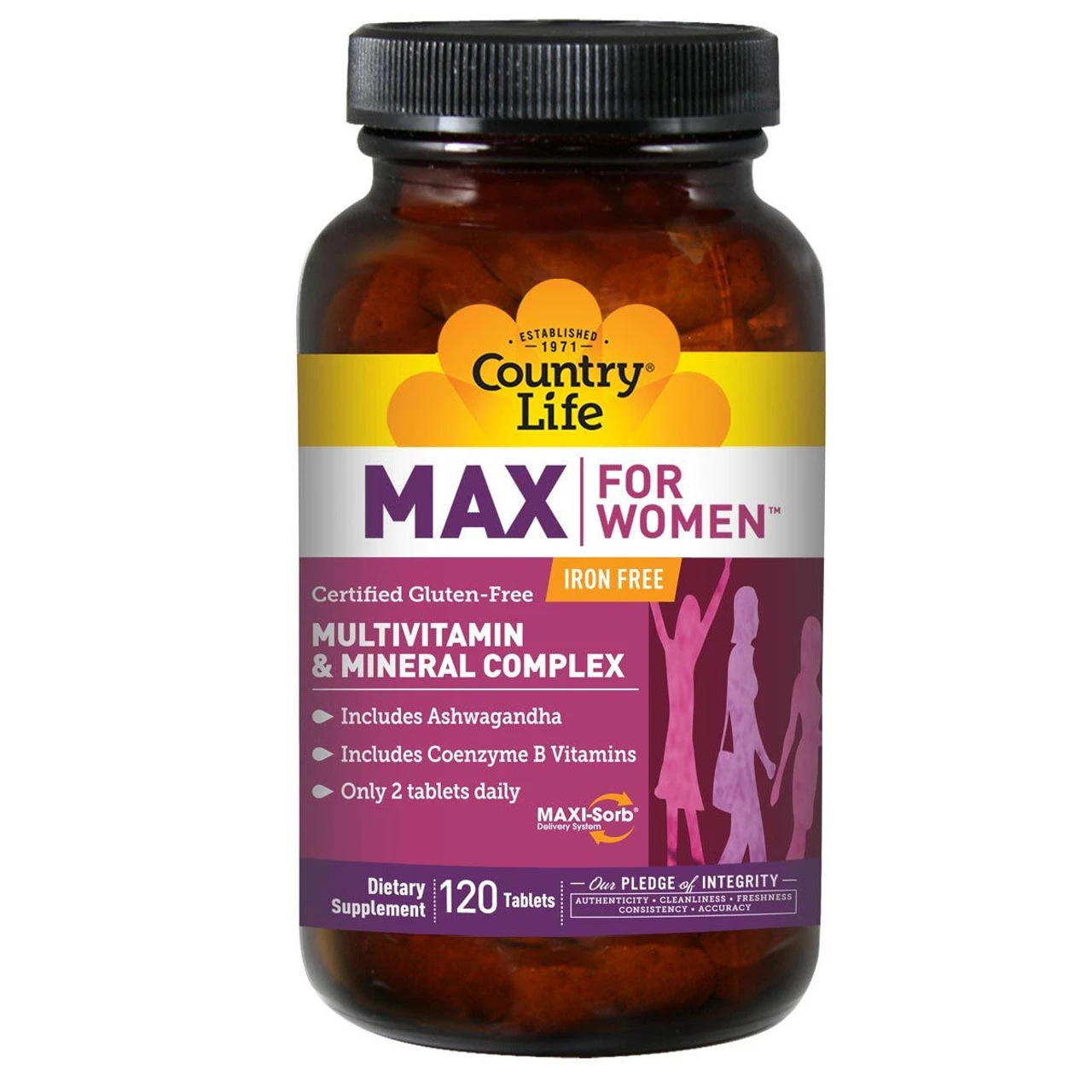 Country Life Maxine Time Released For Women 120 Tabs 1 Country Life Maxine Time Released For Women 120 Tabs