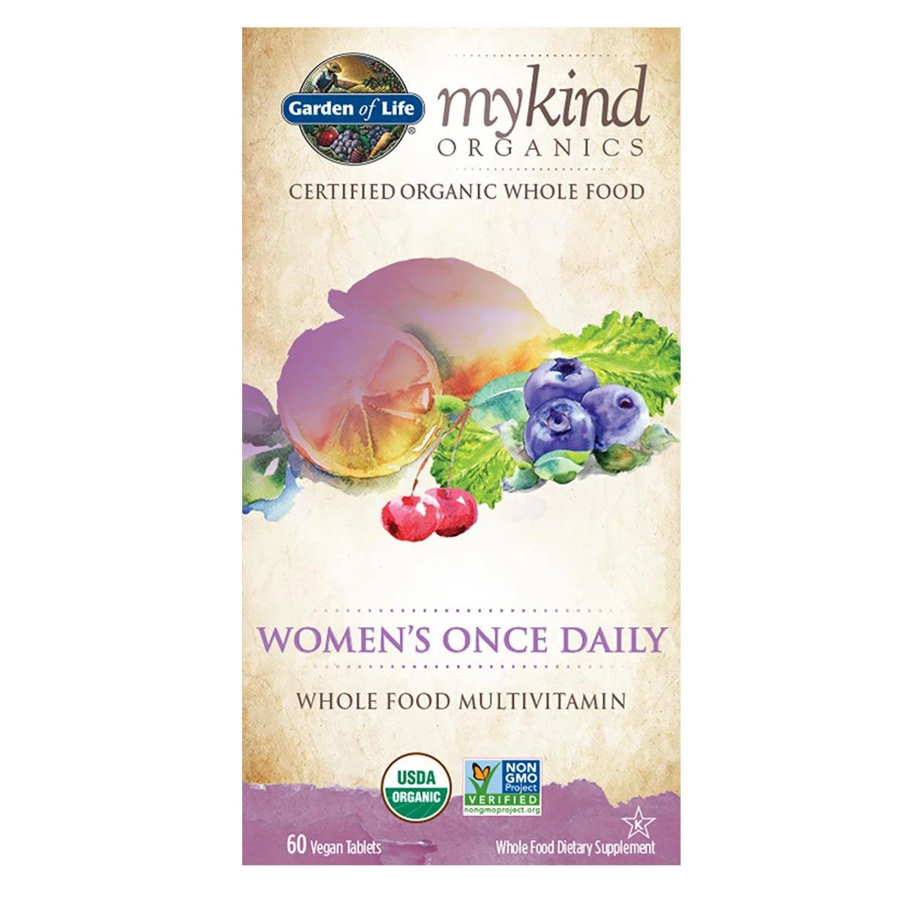 Garden Of Life Kind Organics Women's Once Daily 60 Tabs 1 Garden Of Life Kind Organics Women's Once Daily 60 Tabs