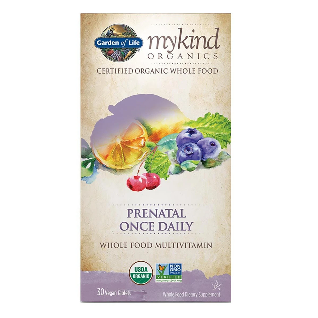 Garden Of Life Kind Organics Prenatal Once Daily Multi 30 Tabs 1 Garden Of Life Kind Organics Prenatal Once Daily Multi 30 Tabs