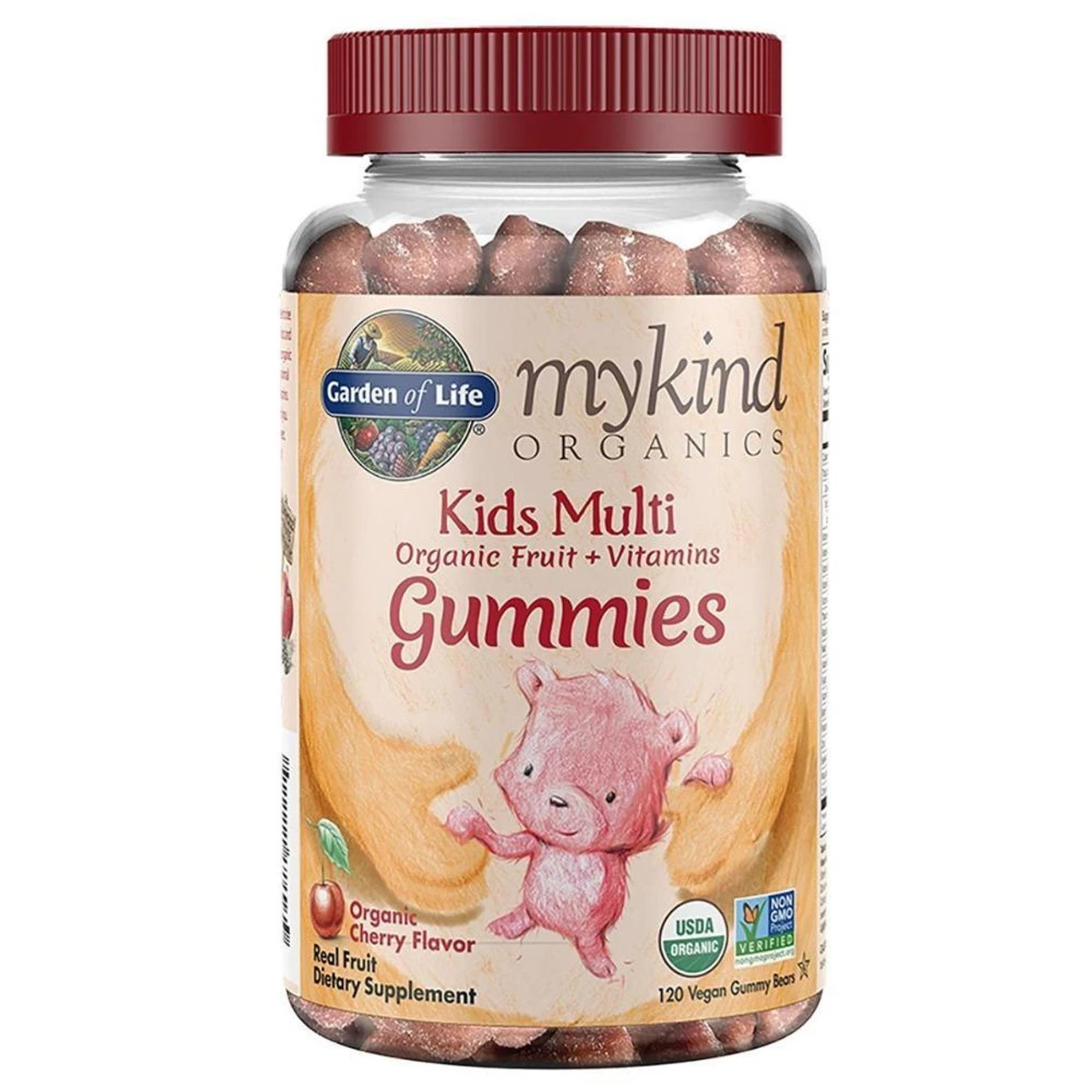 Garden Of Life Kids Multi Gummies 120 Vegan Gummies Cherry Flavor 1 Garden Of Life Kids Multi Gummies 120 Vegan Gummies Cherry Flavor