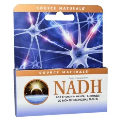 Source Naturals NADH 20mg 30 Lozenges