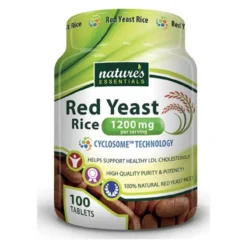 Nature's Essentials Red Yeast Rice 1200mg 100 Tablets