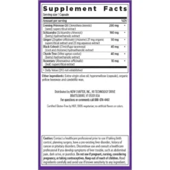 New Chapter Estrotone 60 Capsules -Now Foods Store nc estrotone ingredients 76878.1708454427