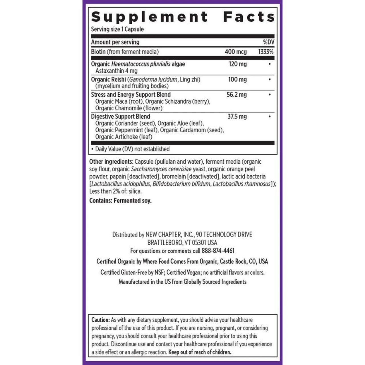 New Chapter Perfect Hair, Skin & Nails 60 Veg Caps 2 New Chapter Perfect Hair, Skin & Nails 60 Veg Caps - Image 2