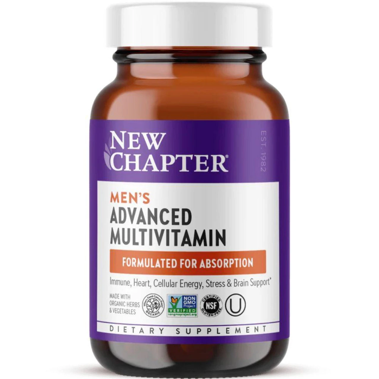New Chapter Men's Advanced Multivitamin 48 Count 1 New Chapter Men's Advanced Multivitamin 48 Count